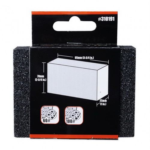 กระดาษทรายกล่อง 310191 9.5*7ซม. #60 TACTIX